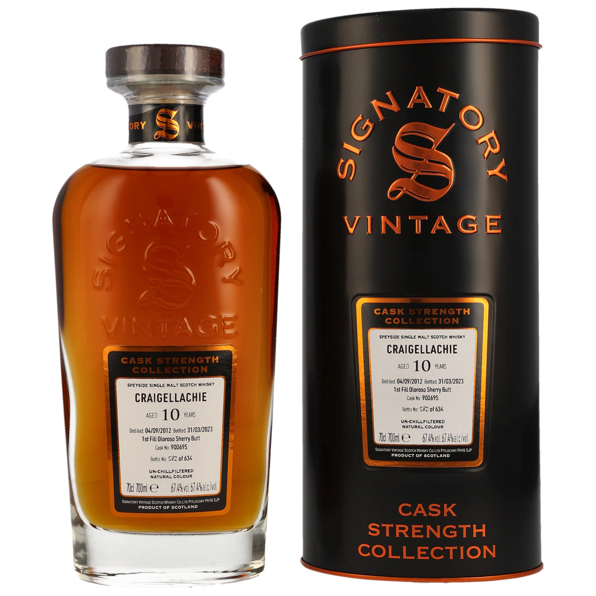 Craigellachie 2012/2023 - Signatory Vintage - Cask Strength
